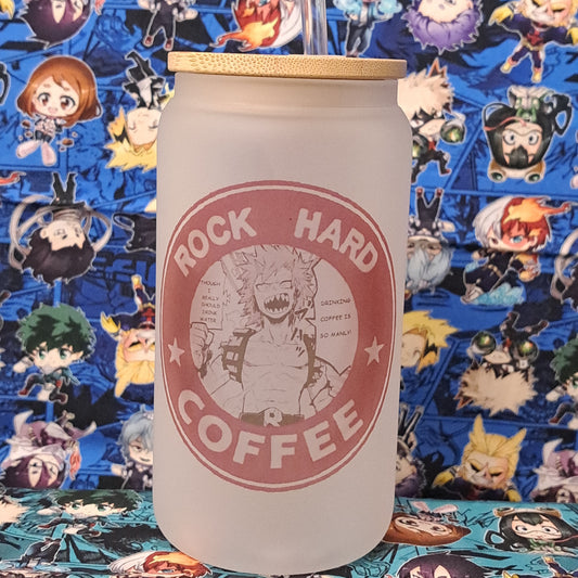 Rock Hard Kirishima RedRiot Can Glass Jar
